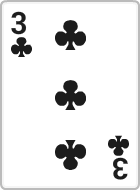 3 of Clubs