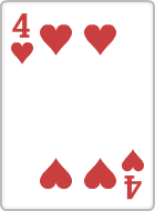 4 of Hearts