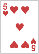 5 of Hearts