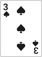 3 of Spades